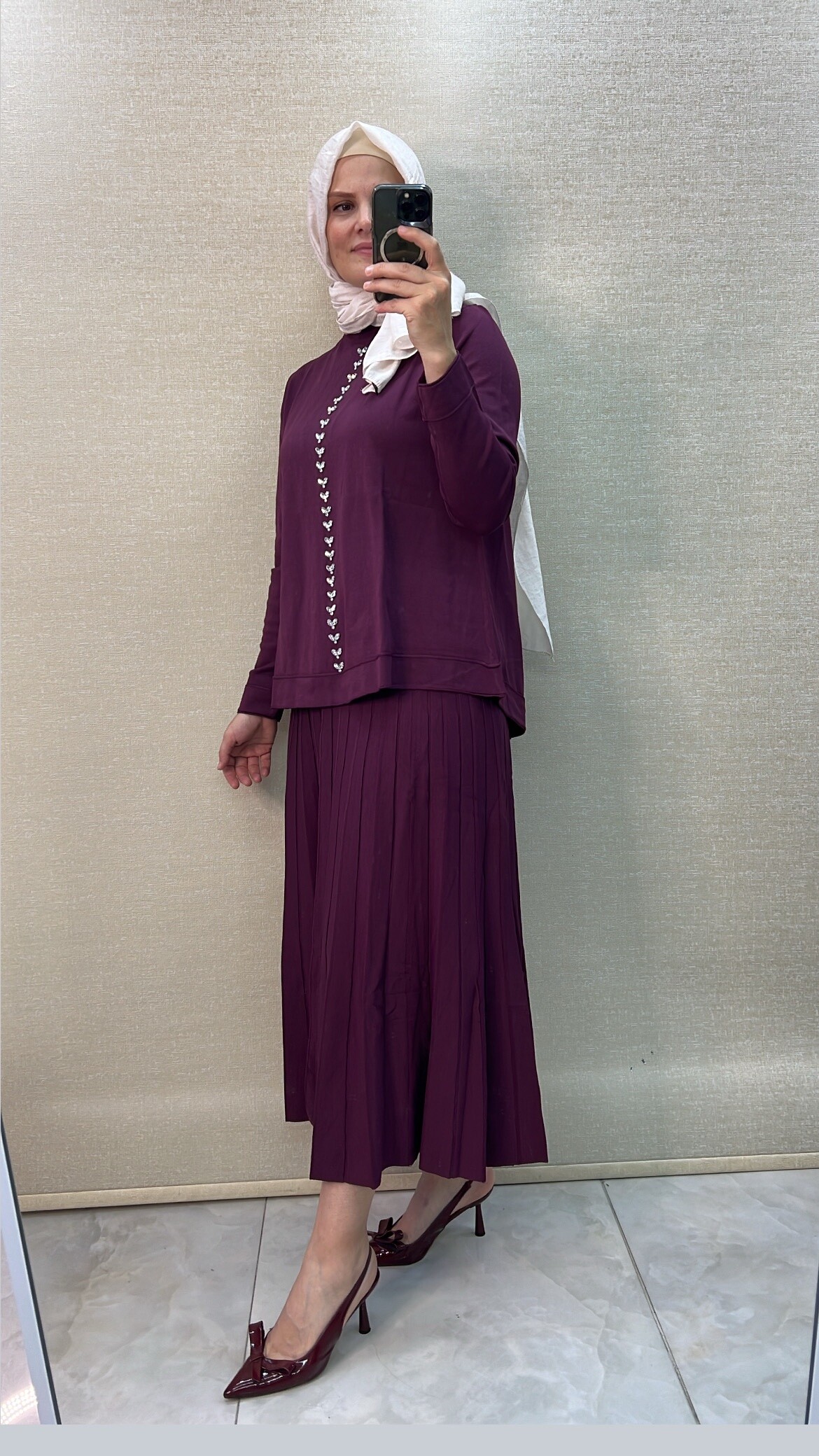 Nuss triko etekli takım