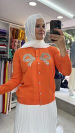 Ghisa Taşlı Hırka