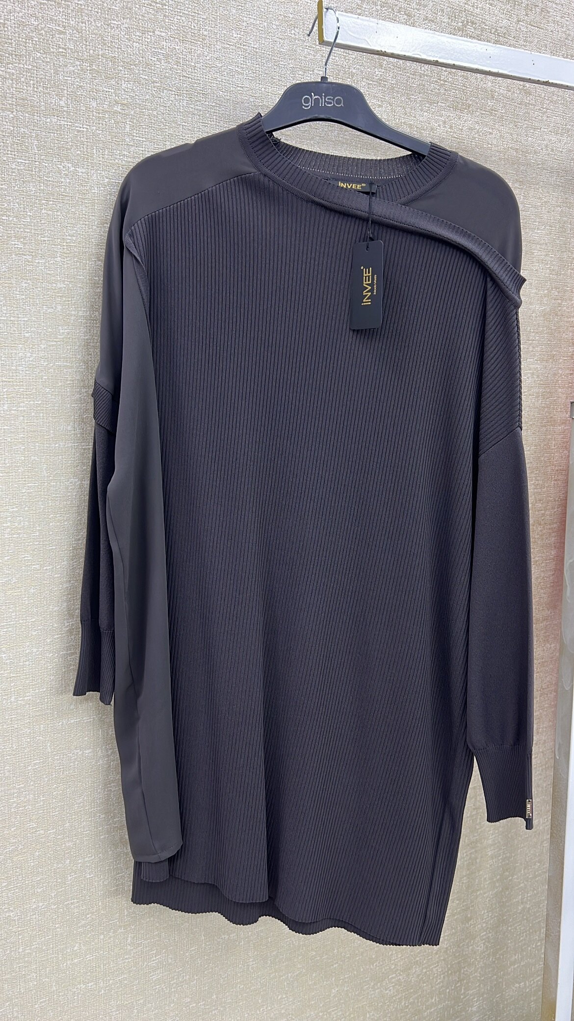 İnvee soğuk iplik tunik