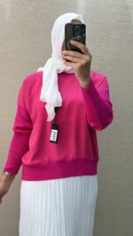 Ghisa Trikolu Krep Tunik