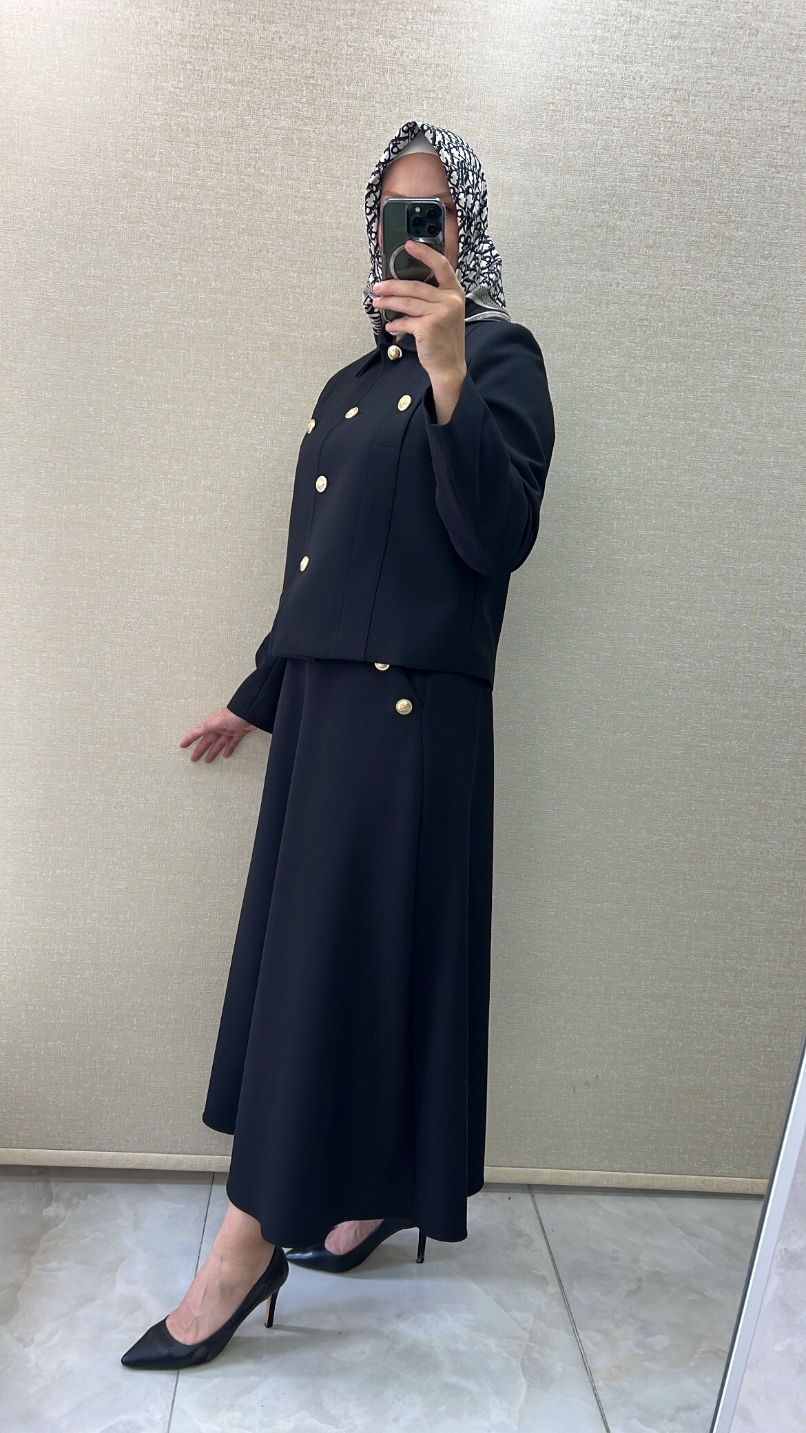 Ghisa etek ceket takım