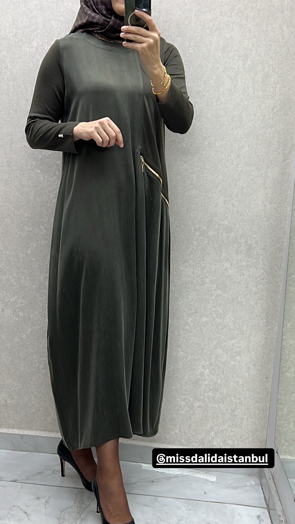 Missdalida ipek elbise