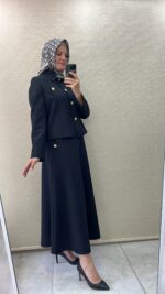 Ghisa etek ceket takım