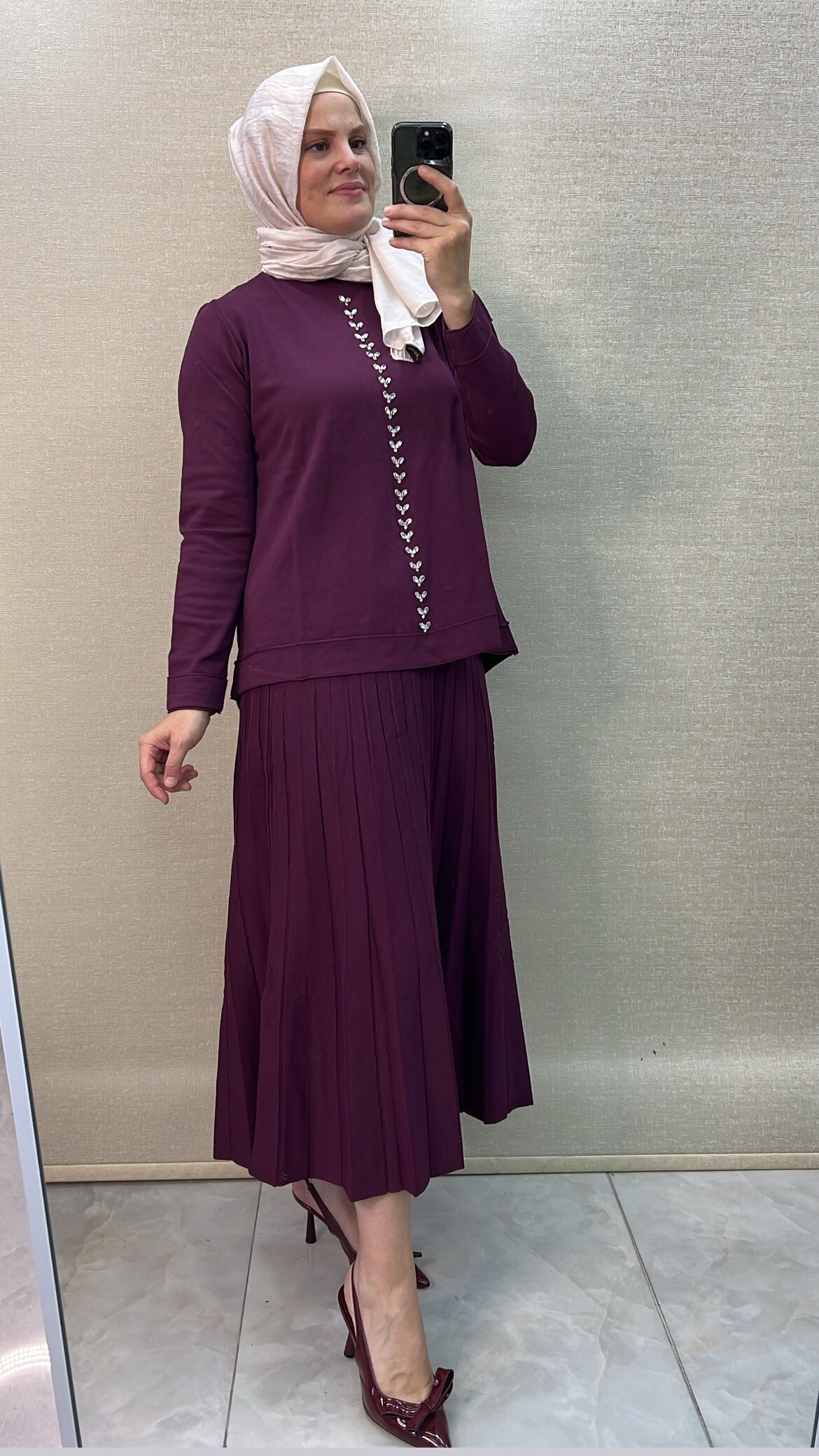 Nuss triko etekli takım