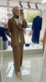 Ghisa Kupra İpek Takım