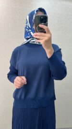 Ghisa Trikolu Krep Tunik