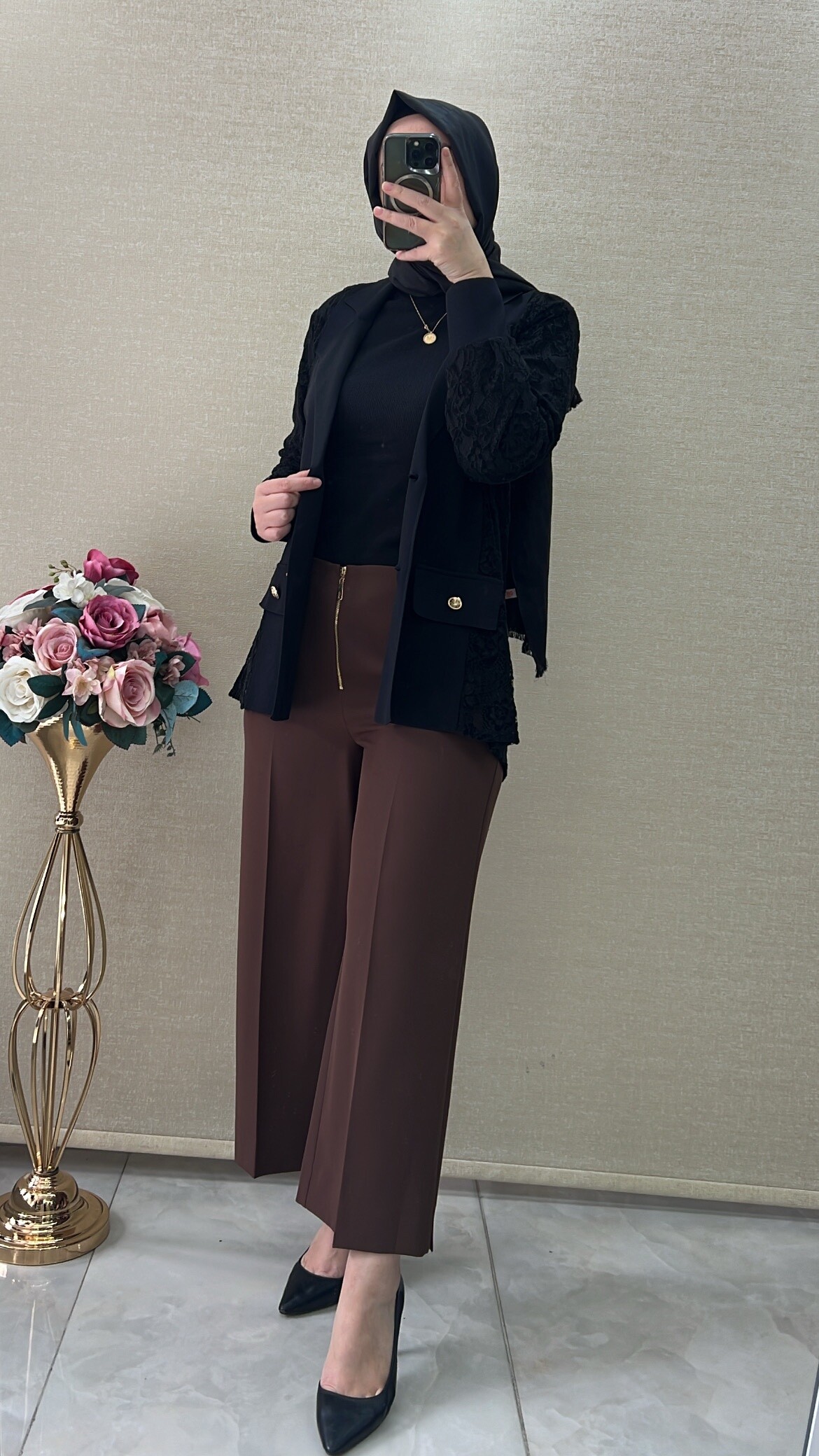 Sentez bol paça pantolon