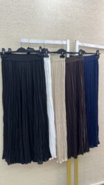 Sentez Kırıştırma Şifon Etek