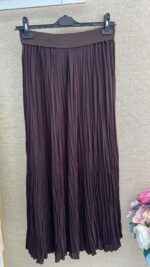 Sentez Şifon Kırıştırma Etek