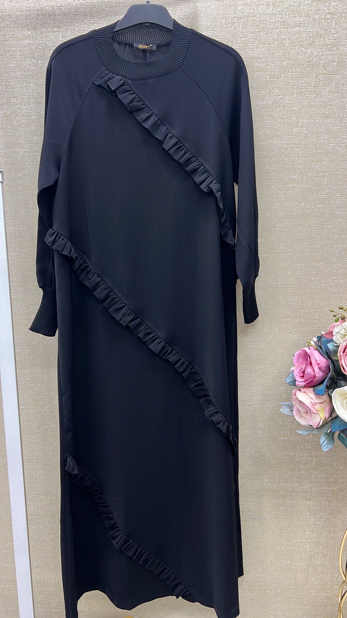 İnvee Krep Kumaş Elbise