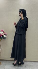 Ghisa ceketli elbise takım