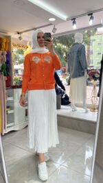 Ghisa Taşlı Hırka