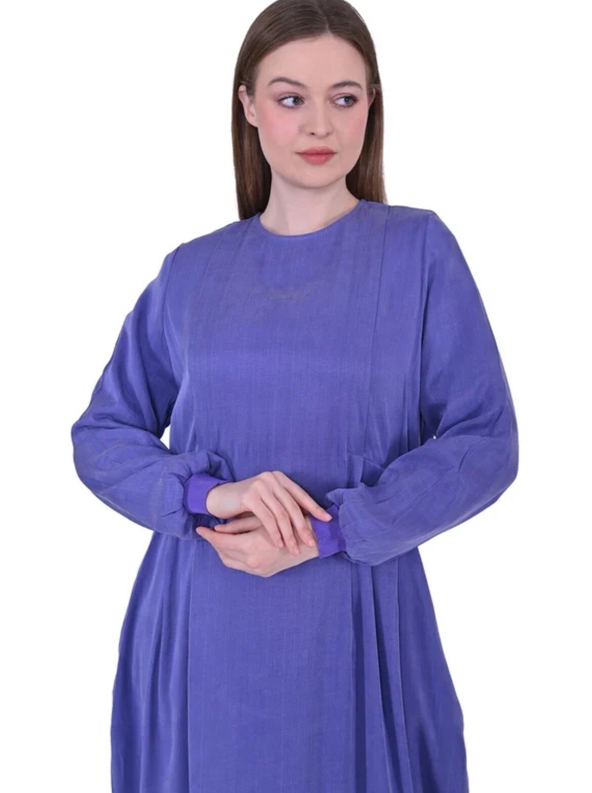 İnvee Kupra İpek Elbise