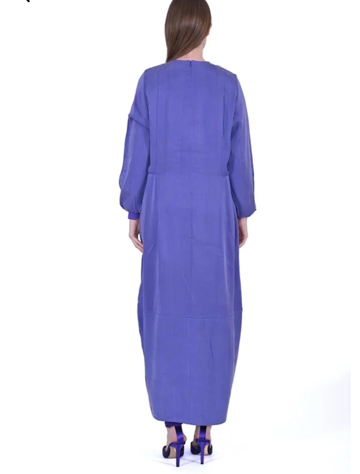 İnvee Kupra İpek Elbise