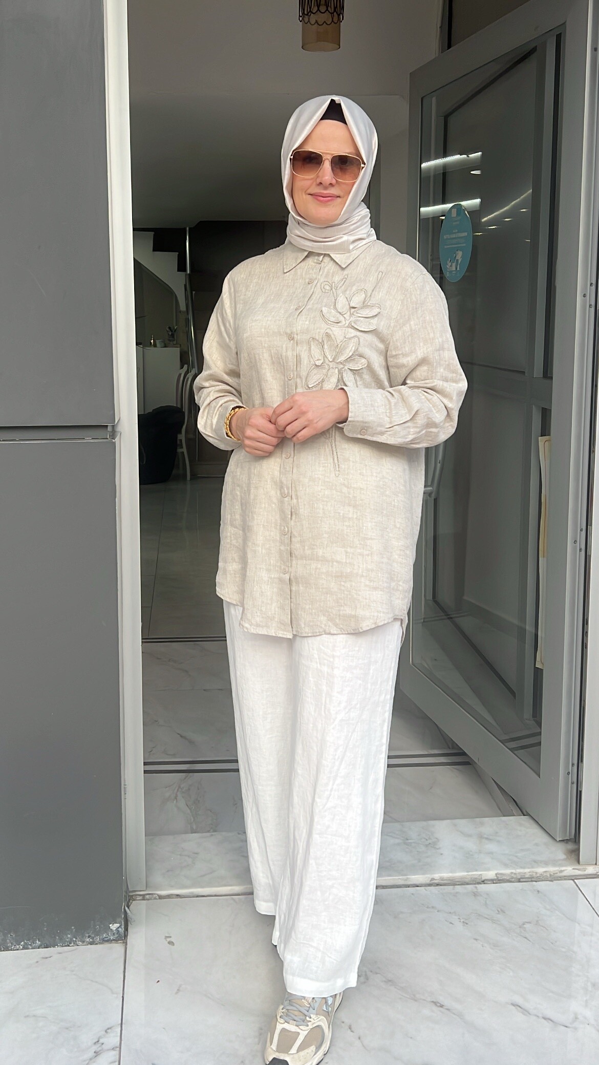 Fuat gürşen keten gömlek