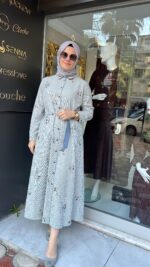 Fuat Gürşen El İşlemeli Elbise