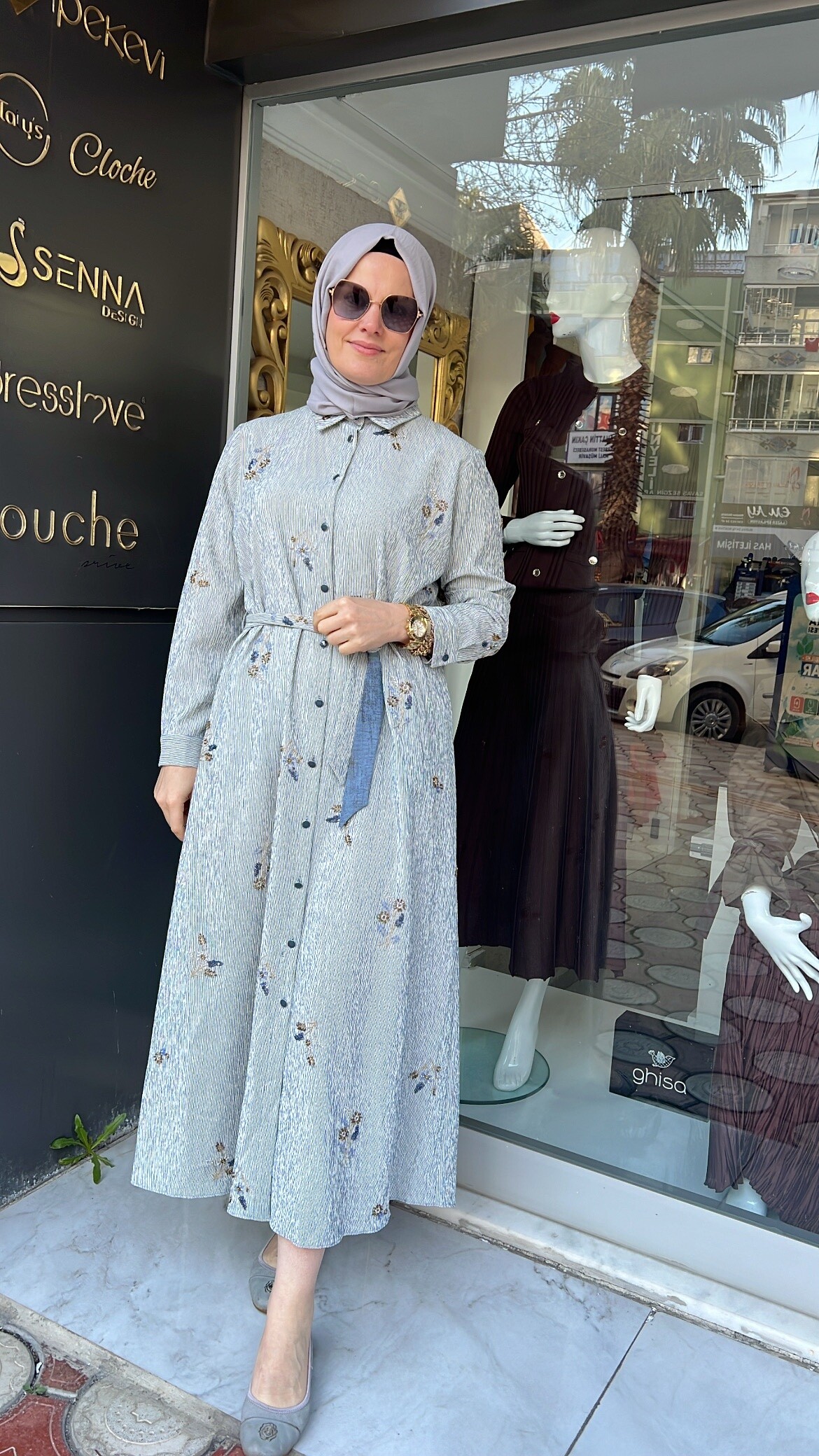 Fuat Gürşen El İşlemeli Elbise