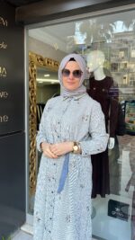 Fuat Gürşen El İşlemeli Elbise