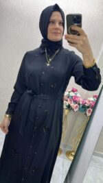 Fuat  gürşen  işlemeli elbise