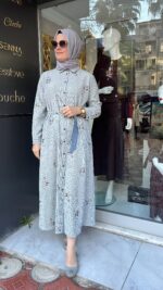 Fuat Gürşen El İşlemeli Elbise