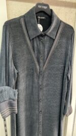 Fuat gürşen uzun kupra ipek gömlek