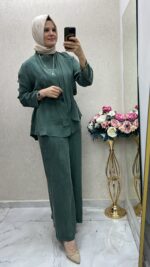 Terzi dükkanı kupra ipek takım