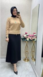 ‹ › Ghisa Vatkalı Kısa Tunik