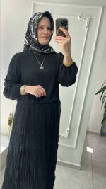 Fuat gürşen şifon elbise