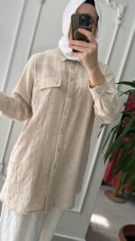 Fuat gürşen keten gömlek