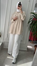 Fuat gürşen keten gömlek