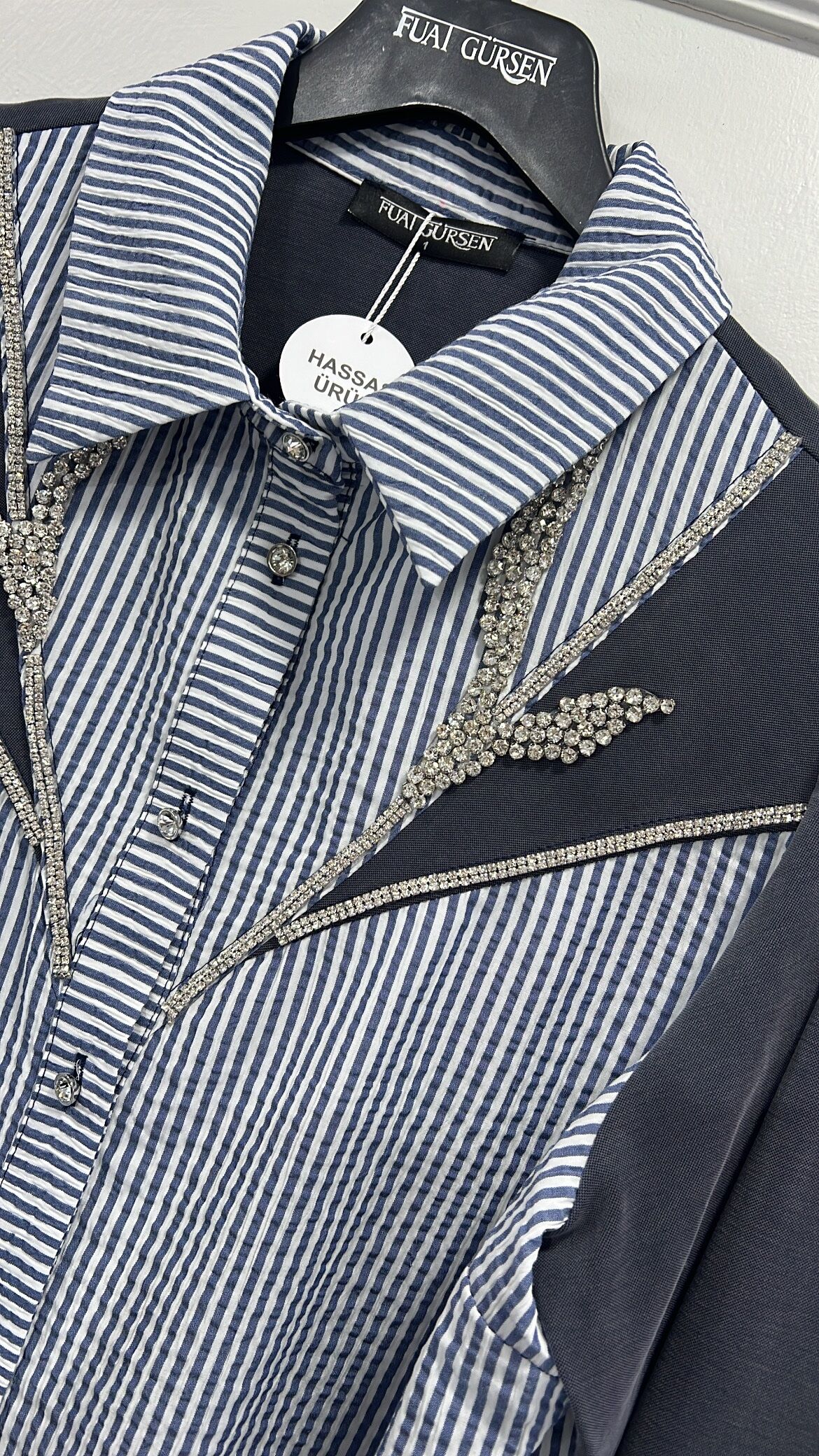 Fuat gürşen taşlı gömlek
