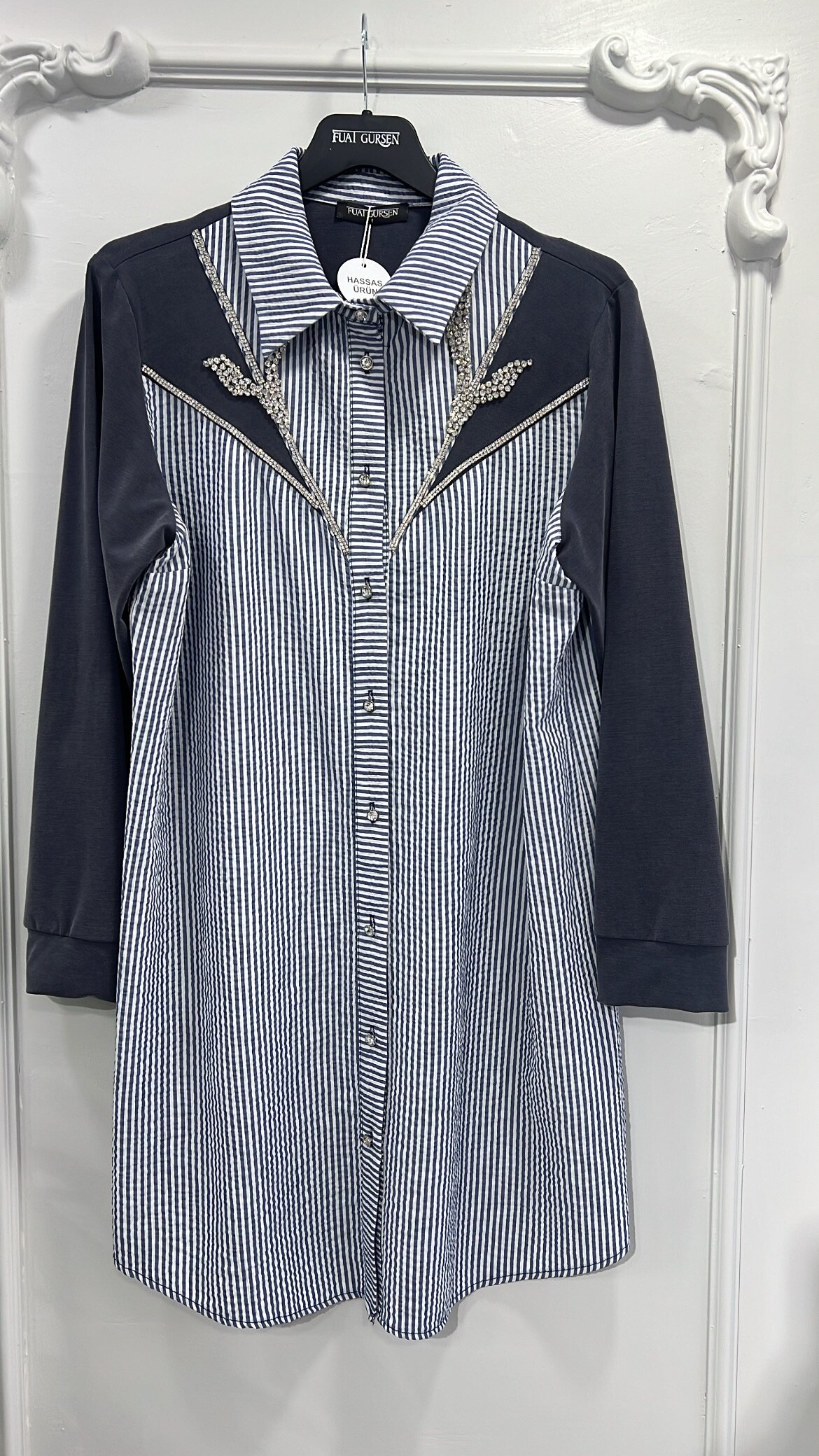Fuat gürşen taşlı gömlek