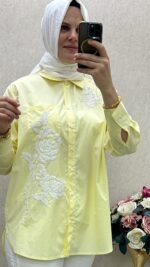 Ghisa payetli gömlek