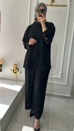 Ghisa pantolonlu takım